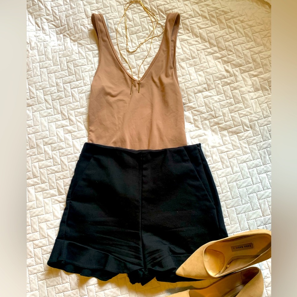 Simple nude bodysuit